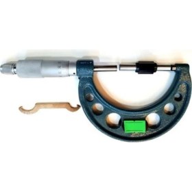 Resim Normadia Hassas Dijital Mikrometre 50X75MM, Tahta Kutuda, Ölçüm Aracı 