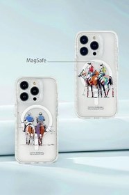 Resim Covpor Kılıf Willie Şeffaf Magsafe Kapak - Geometry Geometry Iphone 15 ile uyumlu 