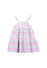 Resim United Colors Of Benetton Kız Çocuk Elbise Bnt-g21234 Çok Renkli 