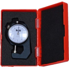 Resim Dw 4kkcts Kalınlık Komparatörü Kumpas Cep Saat Tipi 0.1mm-10 Mm 