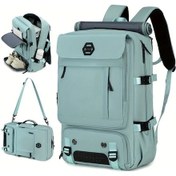 Resim Wangxi Çimen Yeşili 17.3 İnç Laptop Sırt Çantası Kadın Günlük Ayakkabı Bölmeli Bagaj Askılı Çim Yeşili 