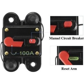 Resim Shuıvan Otomatik Sigorta 100ah Devre Kesici - 12v/24v-1054 