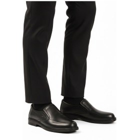 Resim Siyah Hakiki Deri Erkek Casual Ayakkabı Dsn 2032 M Siyah 