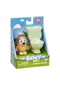 Resim Bluey Tek Figür Aksesuarlı Set - Bingo Ve Klozet 