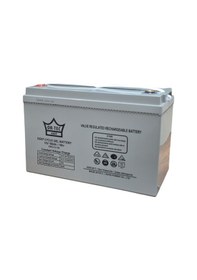 Resim Ortec 12v 100 Ah Akü Jel Akü Solar Sistem Aküsü 