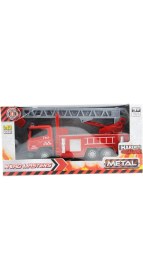 Resim MEGA Die Cast Sürtmeli Merdivenli Itfaiye Aracı 