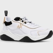 Resim Kadın Armani Exchange Kalın Tabanlı Sneaker Ayakkabı - Beyaz 4221540 