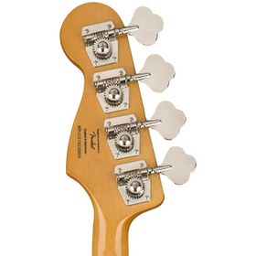 Resim Squier 0374540506 Classic Vibe '70s Jazz Bass Gitar (Siyah) | Akçaağaç Klavye Blok İşaretçiler ve 70'ler J-Bass Sesi 