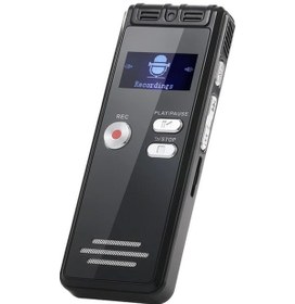 Resim Willowhaven 8gb Mini Ses Kayıt Cihazı Ses Aktivasyonlu Mp3 Usb Desteği Şarj Edilebilir Siyah 