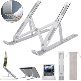 Resim Cep Case Alüminyum Standı Ayarlı Laptop Macbook Soğutucu Sehpası 