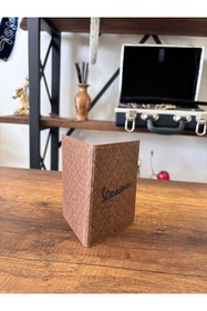 Resim EFE DERİ Efe Deri Vespa Deri Dikişli Araç Ruhsat Kılıfı Kabı Oto Ruhsatlık Araba Ruhsat Koruyucu.. 