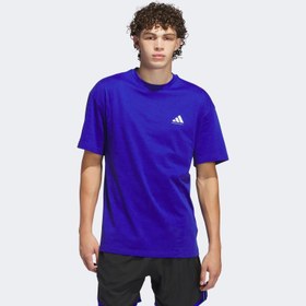 Resim adidas Select Erkek Mavi Basketbol T-Shirt 