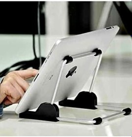 Resim TahTicMer Tablet Stand Alüminyum Katlanabilir Universal 