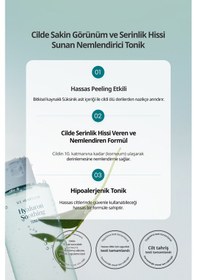 Resim Hassas Ciltlere Bakım Sunan Nemlendirici Tonik Goodal Houttuynia Cordata Hyaluron Soothing Toner 