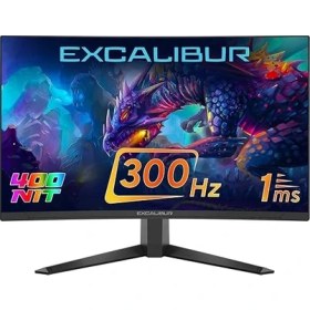 Resim Excalibur E27FVC-E 27" 300HZ 1ms Fast VA Curved Oyuncu Monitörü 1280 x 1024 Çözünürlük 