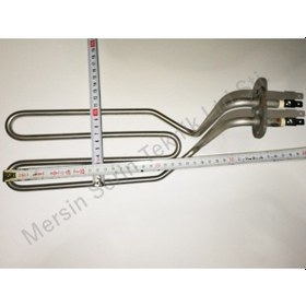 Resim Sanayi Fritöz Isıtıcı Rezistansı Flanşlı 2000W 