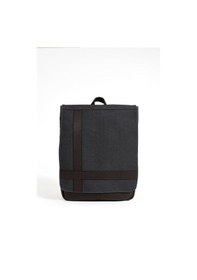 Resim Erkek Sırt Çantası 35 20 Cm Kanvas Kumaş Laptop Bölmeli Business Sırt Çantası Okul Çantası Mega Bag Antrasit 