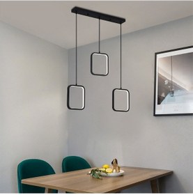 Resim Tra30601 Eco 3X(30X30 Cm) Led Avize Sarkıt Üçkare 