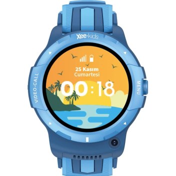 Xee Kids-13 Sim Kartlı Konum Takipli Görüntülü Konuşmalı Akıllı Çocuk Saati Siyah