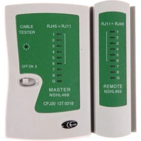 Resim Esmo Home Tkz 2345 Network Tester RJ45 Cat Otomatik Veya Manuel Olarak Pin Sinyalleri Taranabilir Her Bir Tel Için LED Internet Kontrol Test Cihazı 