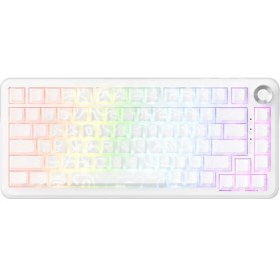 Resim Ajazz Ak820 Max Ultra 3 Modlu Manyetik Switch Klavye-8+8k Tepkime Süresi-128 K Tarama Hızı Web Driver 