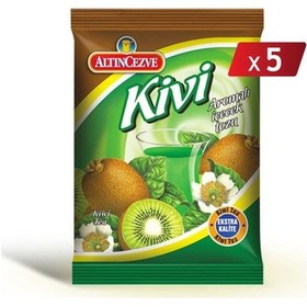 Resim Altın Cezve Kivi Aromalı Içecek 5 x 250 G 