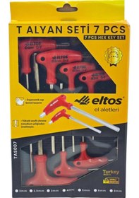 Resim Eltos Tas007 T Alyan Seti 7 Parça 