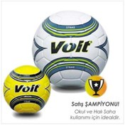 Resim Voit Strike Sert Zemin Kullanımı Futbol Topu N.5 Sarı 