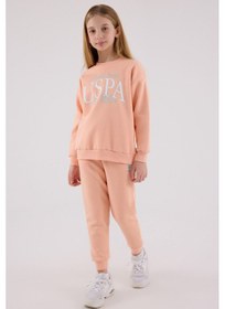 Resim U.S. Polo Assn. U.s. Polo Assn Kız Çocuk Turuncu Eşofman Takımı Us2316-c-v2 Turuncu 