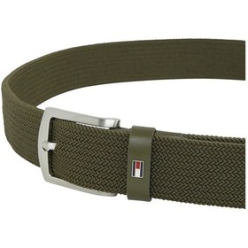 Resim Tommy Hilfiger Denton Elastıc 3.5 Erkek Yeşil Kemer - Am0am13354 Yeşil 