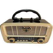 Resim Renkli Çok Fonksiyonlu Bluetooth ve Fm Radyo, Usb, Tf, Aux, Şarj Özellikli 