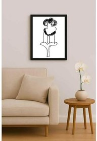 Resim Nezih Danyal Tipler Kişiye Özel Sertifikalı Sınırlı Fine Art Karikatür Baskı NTP00018 