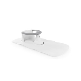 Resim Dolu Kaymaz Önleyici Banyo Oturağı - Gri - Gri / Standart 