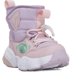 Resim Benetton BNI-11081 Filet Kız Çocuk Düz Bot Pembe 