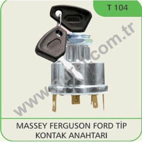 Resim Massey Ferguson Ford Tip Kontak Anahtari 504631792 