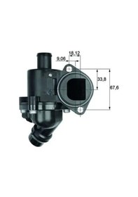 Resim Audi A4 B7 Termostat 2.0 2005-2008 Alt Mahle Tm3100 