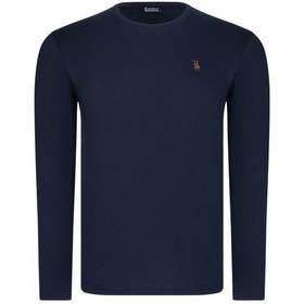 Resim Üçlü Set T8588 Dewberry Yuvarlak Yaka Erkek Sweatshırt-lacivert-lacivert-lacivert Lacivert-lacivert-lacivert 