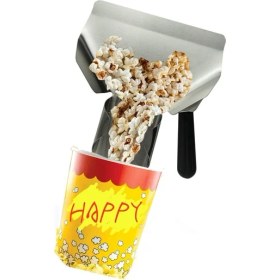 Resim Patates Kızartması Dökme Aleti Patates Küreği Sunum Aleti 