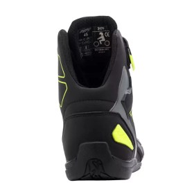 Resim RST Sabre Moto CE deri motosiklet botları siyah/gri/fluo sarı 41 `+ Ücretsiz Gmoto 10in1 Çok Amaçlı Alet 