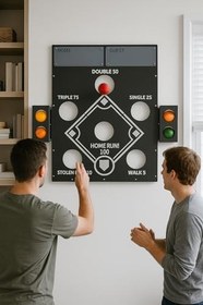 Resim İç Mekan Baseball- Beyzbol Oyun Panosu 