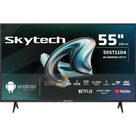Resim Skytech 55ST1104 55" 139 Ekran Dahili Uydu Alıcılı 4K Ultra HD Smart LED TV 