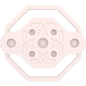 Resim Motifpiyer Tavan LED Spotlu Göbeği 44-Sekizgen-Dış Çıtalı 