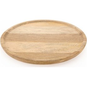 Resim Excellentt Houseware Mango Sunum Tabağı - Kahverengi - 28 Cm Çok Renkli 
