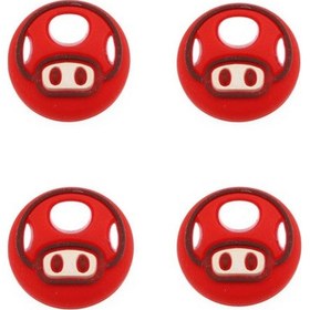 Resim Mario Ps4/ps5 Game Pad Uyumlu Analog Yükseltici Kontrol Kiti Kırmızı 