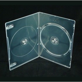 Resim ELBA 2li Şeffaf 5,2mm Dvd Kutusu10ad Qd-336d.5f-su 