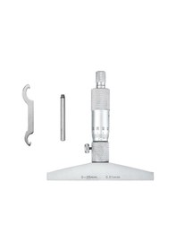 Resim Dasqua 0-50mm Mekanik Derinlik Mikrometresi 0.01mm 4611-8110 