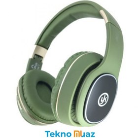 Resim YK DESİGN SR811 bluetooth Kulaklık - Yeşil 