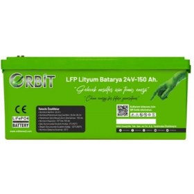 Resim Orbit 24 V 150 Ah Lifepo4 Akü-abs Kasalı 