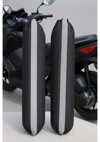 Resim Kymco Xciting 250i Motosiklet Amartisör Reflektörlü Amortisör Kılıfı Siyah 
