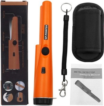 Geeksen El Tipi Yeşil Metal Dedektörü - 360 Derece Hassas Tarama, Taşınabilir Tasarım Pil Hariç